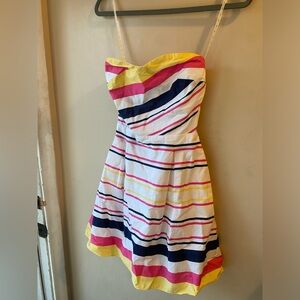 Lily Pulitzer strapless dress with pockets